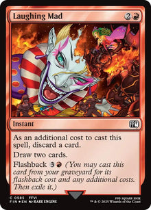 Image for Laughing Mad (Surge Foil) (585) (FIN) - Magic: The Gathering