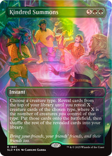 Image for Kindred Summons (Double Rainbow Foil) (1901) (SLD) - Magic: The Gathering