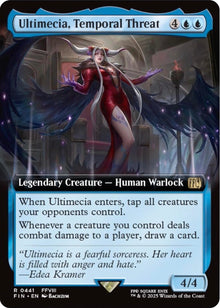 Image for Ultimecia, Temporal Threat (Extended Art) (441) (FIN) - Magic: The Gathering