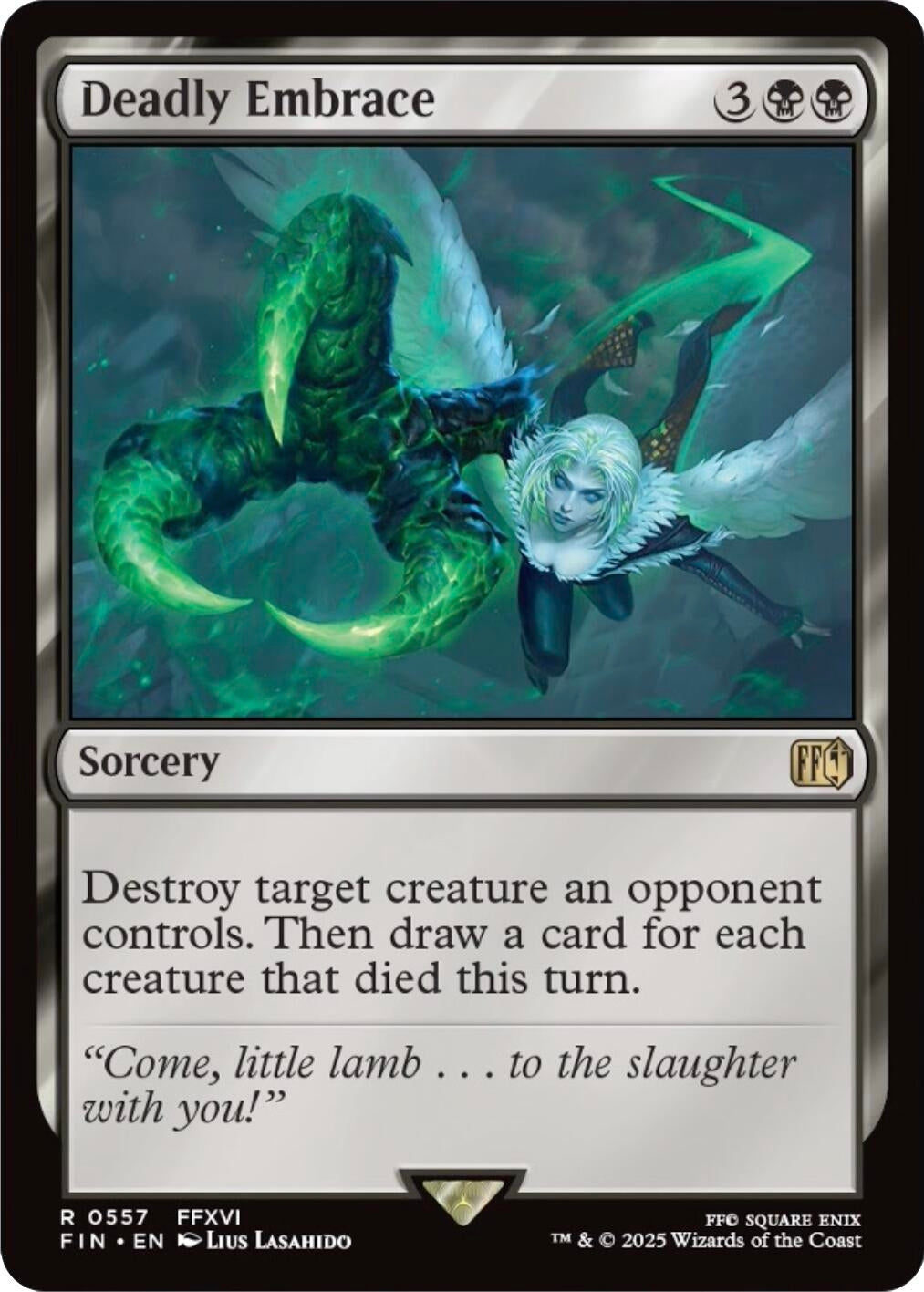 Image for Deadly Embrace (557) (FIN) - Magic: The Gathering