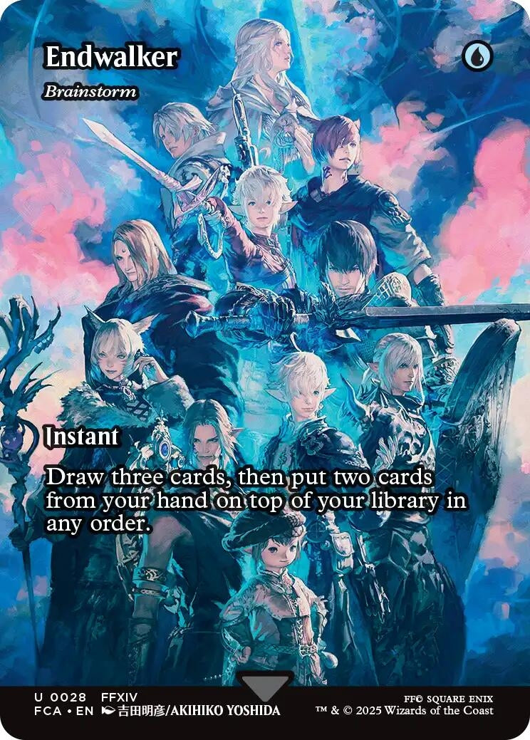 Image for Endwalker - Brainstorm (Showcase) (28) (FCA) - Magic: The Gathering