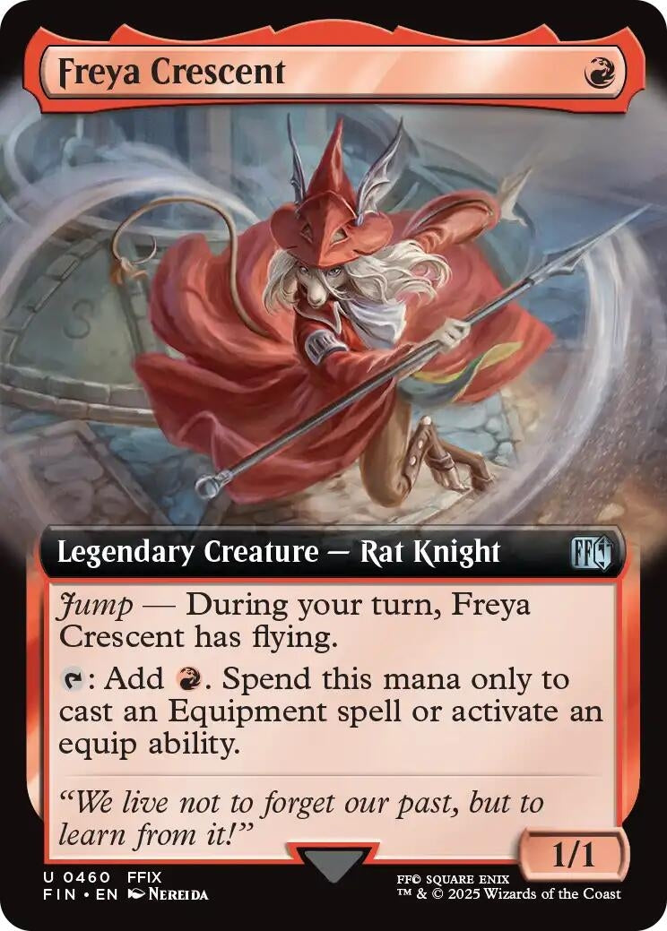 Image for Freya Crescent (Extended Art) (460) (FIN) - Magic: The Gathering