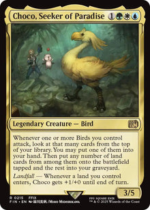 Image for Choco, Seeker of Paradise (215) (FIN) - Magic: The Gathering