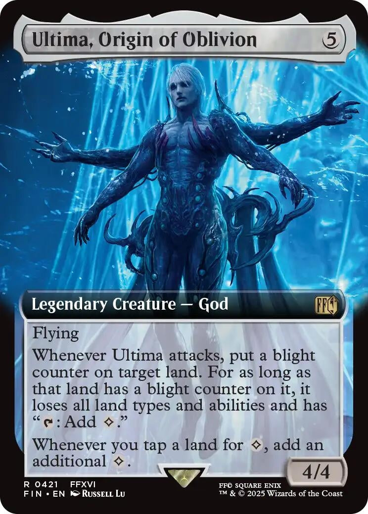 Image for Ultima, Origin of Oblivion (Extended Art) (421) (FIN) - Magic: The Gathering