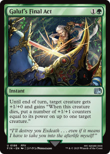Image for Galuf's Final Act (186) (FIN) - Magic: The Gathering