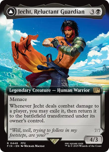 Image for Jecht, Reluctant Guardian (Extended Art) (448) (FIN) - Magic: The Gathering