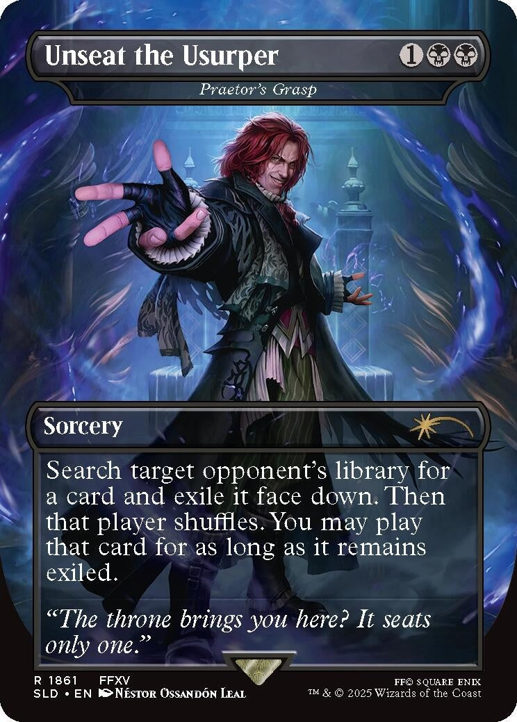 Image for Unseat the Usurper - Praetor's Grasp (1861) (SLD) - Magic: The Gathering