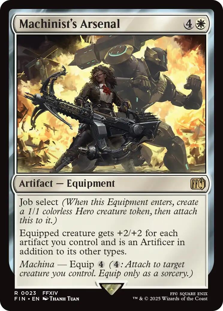 Image for Machinist's Arsenal (23) (FIN) - Magic: The Gathering