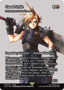 Cloud Strife - Najeela, the Blade-Blossom (Showcase) (42) (FCA)