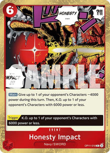 Image for Honesty Impact (OP11-018) (OP11) - One Piece Card Game
