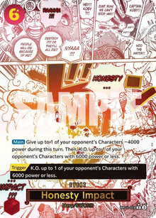 Image for Honesty Impact (Alternate Art) (OP11-018) (OP11) - One Piece Card Game