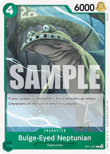 Image for Bulge-Eyed Neptunian (OP11-027) (OP11) - One Piece Card Game