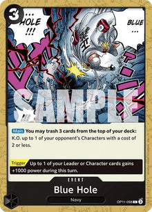 Image for Blue Hole (OP11-098) (OP11) - One Piece Card Game