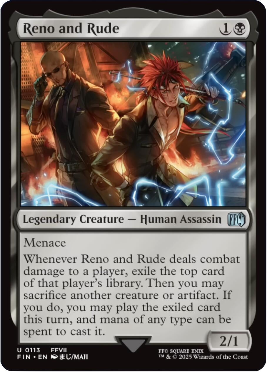 Image for Reno and Rude (113) (FIN) - Magic: The Gathering