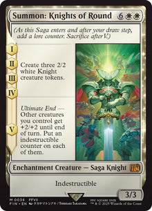 Image for Summon: Knights of Round (36) (FIN) - Magic: The Gathering