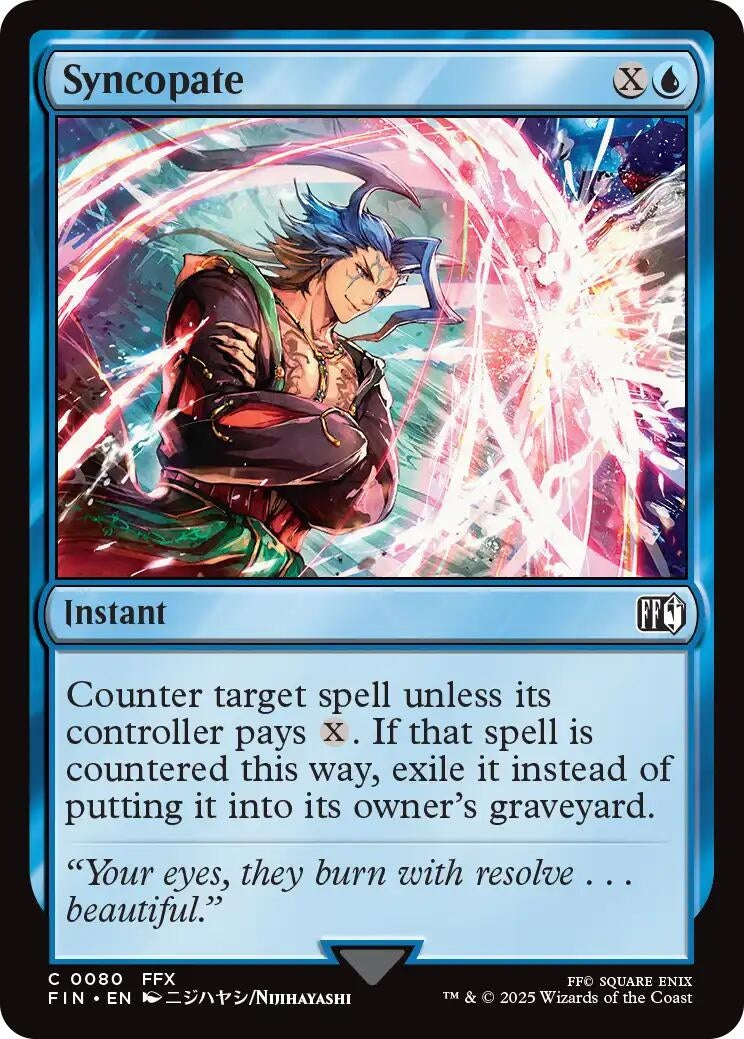 Image for Syncopate (80) (FIN) - Magic: The Gathering
