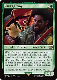 Image for Sazh Katzroy (199) (FIN) - Magic: The Gathering