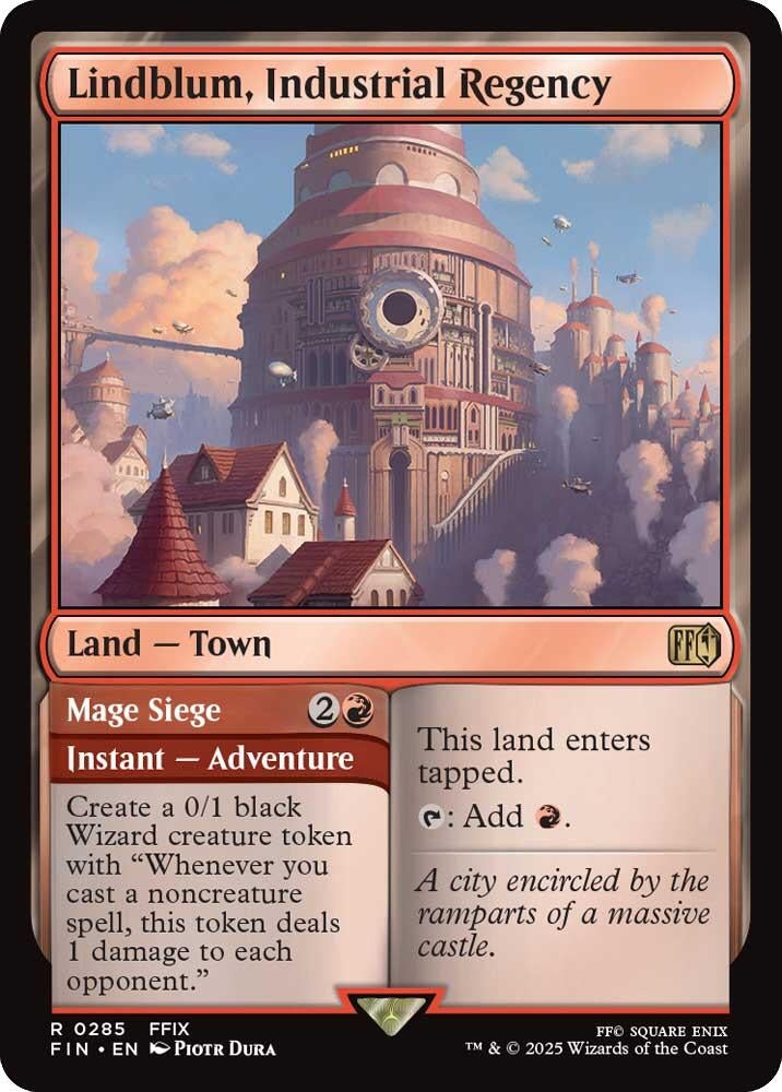 Image for Lindblum, Industrial Regency (285) (FIN) - Magic: The Gathering