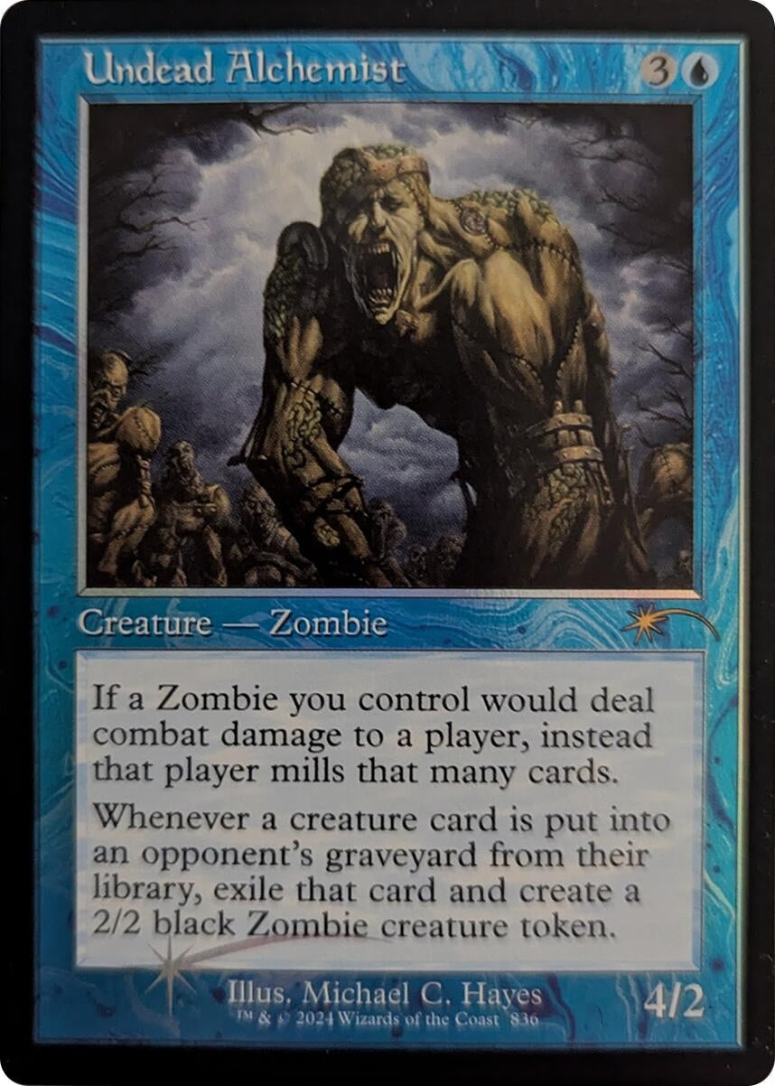 Image for Undead Alchemist (Retro Frame) (836) (SLD) - Magic: The Gathering