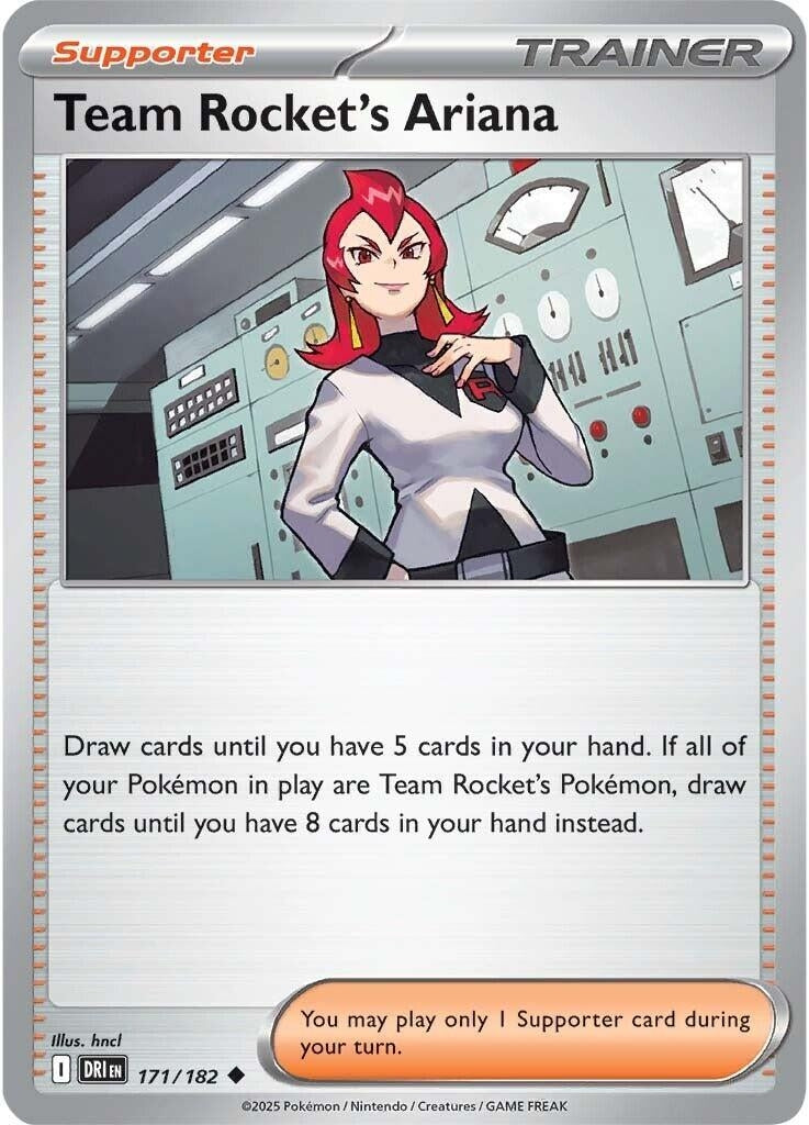 Image for Team Rocket's Ariana (171/182) (DRI) - Pokemon