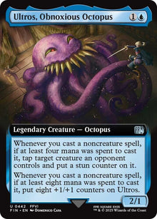 Image for Ultros, Obnoxious Octopus (Extended Art) (442) (FIN) - Magic: The Gathering