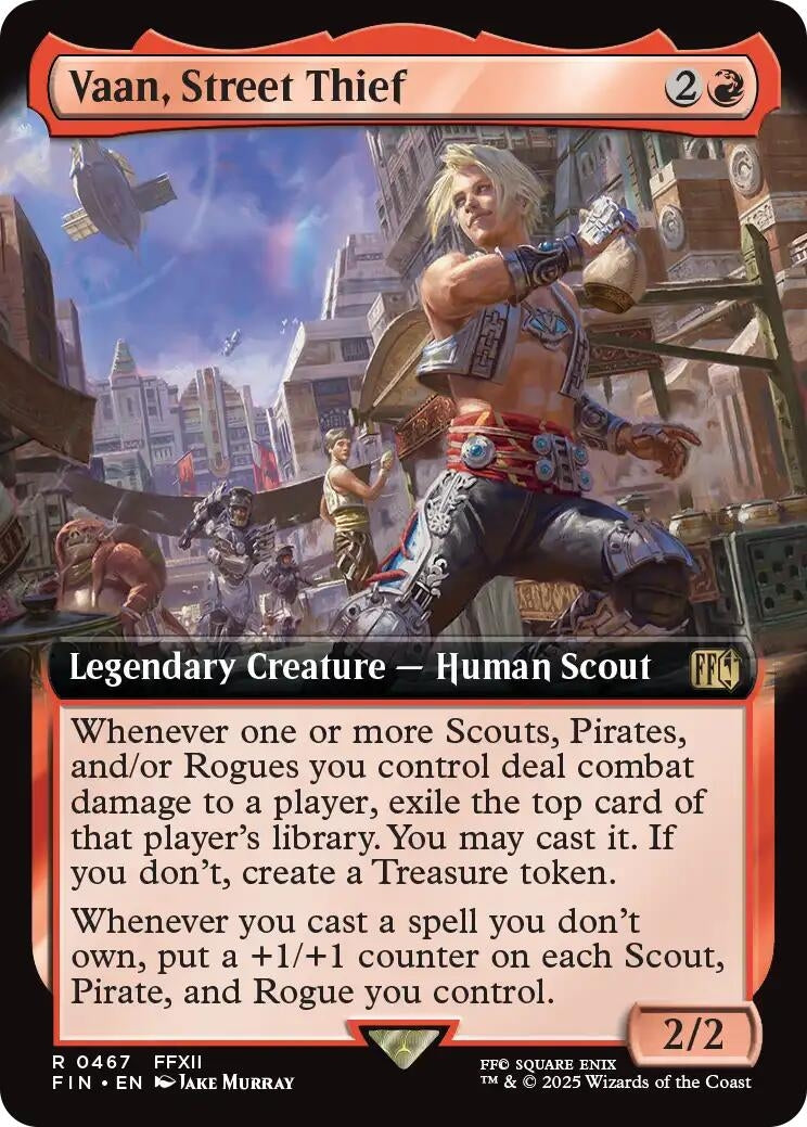 Image for Vaan, Street Thief (Extended Art) (467) (FIN) - Magic: The Gathering