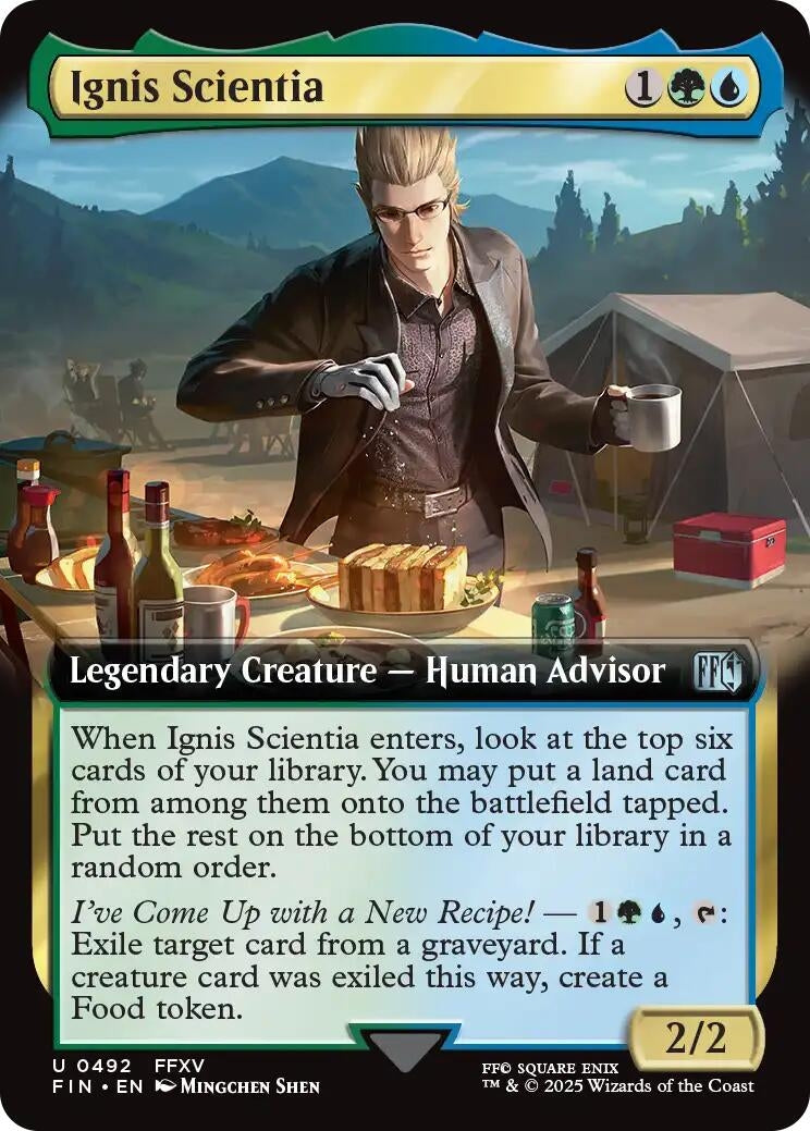 Image for Ignis Scientia (Extended Art) (492) (FIN) - Magic: The Gathering