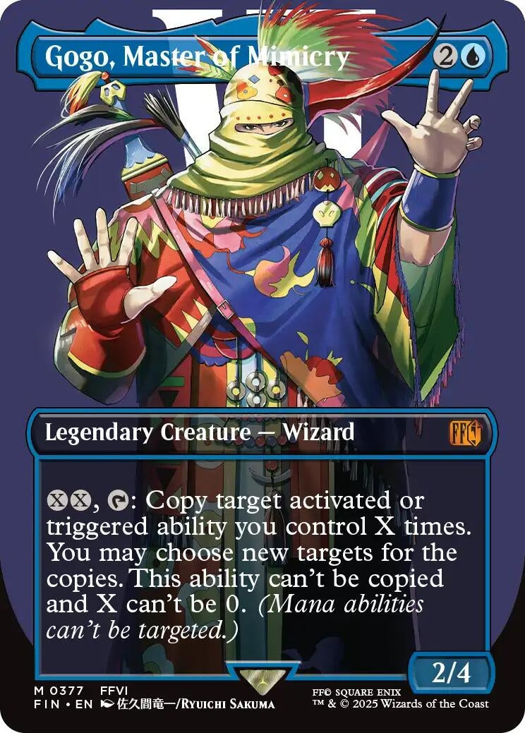 Gogo, Master of Mimicry (Borderless) (377) (FIN)
