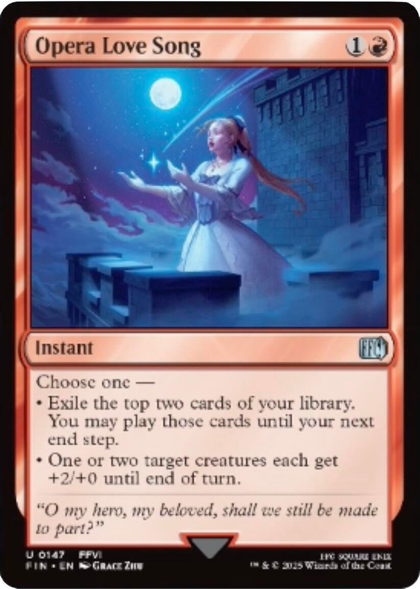 Image for Opera Love Song (147) (FIN) - Magic: The Gathering