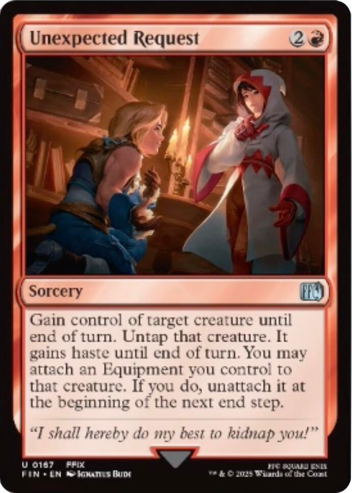 Image for Unexpected Request (167) (FIN) - Magic: The Gathering
