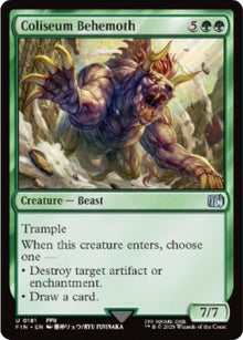 Image for Coliseum Behemoth (181) (FIN) - Magic: The Gathering