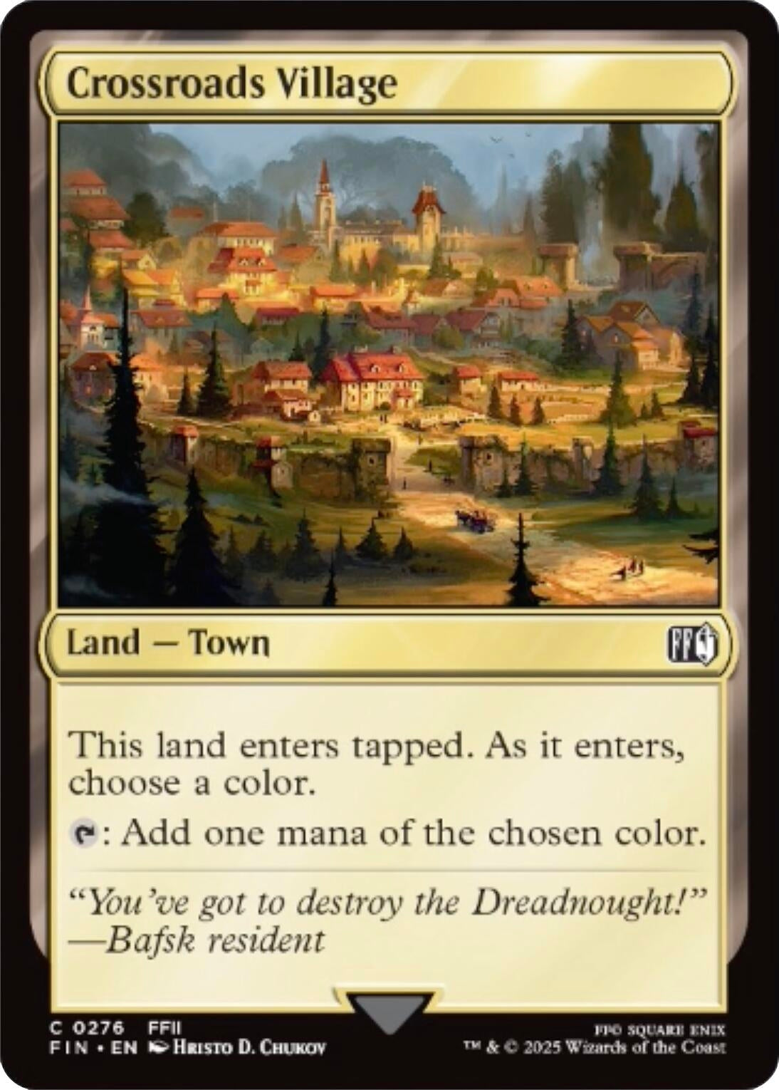 Image for Crossroads Village (276) (FIN) - Magic: The Gathering