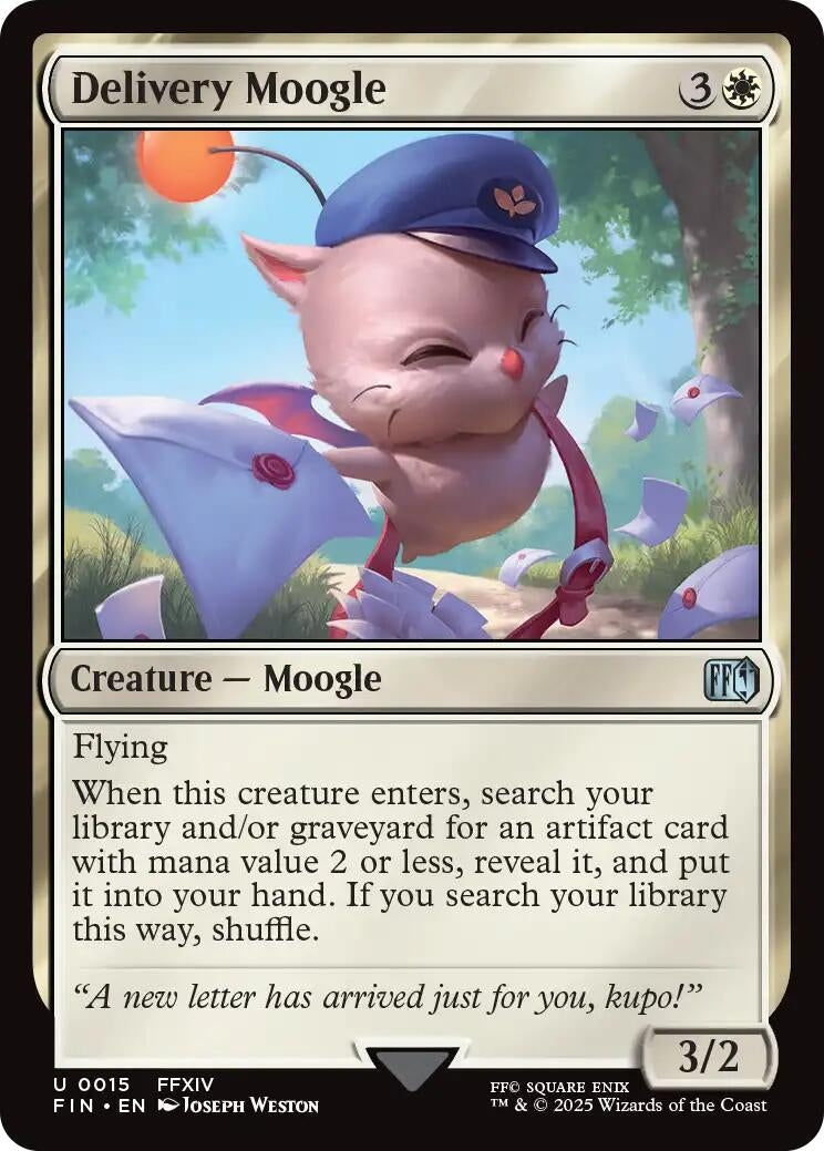 Image for Delivery Moogle (15) (FIN) - Magic: The Gathering