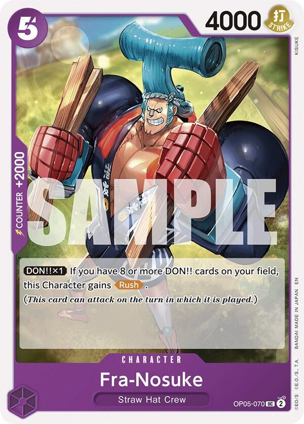Image for Fra-Nosuke (Reprint) (OP05-070) (ST-26) - One Piece Card Game