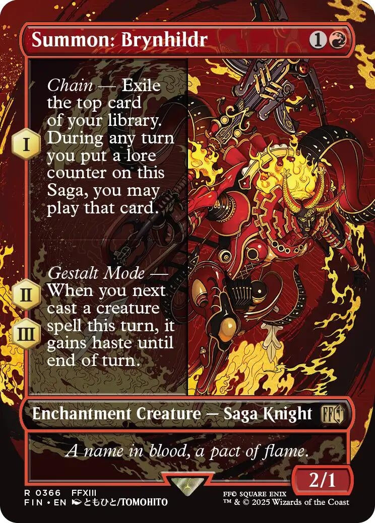 Summon: Brynhildr (Borderless) (366) (FIN)