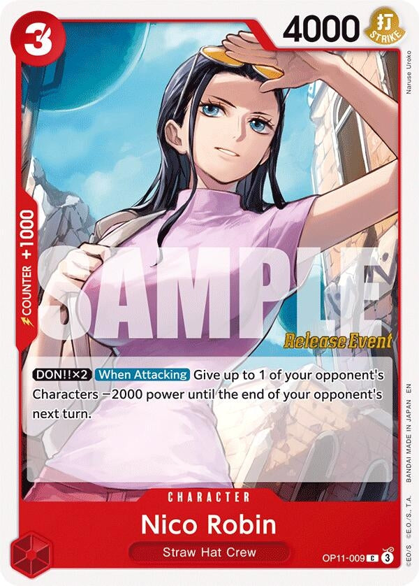 Image for Nico Robin (OP11-009) - One Piece Card Game