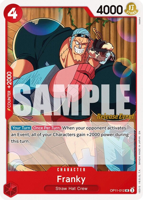 Image for Franky (OP11-012) - One Piece Card Game