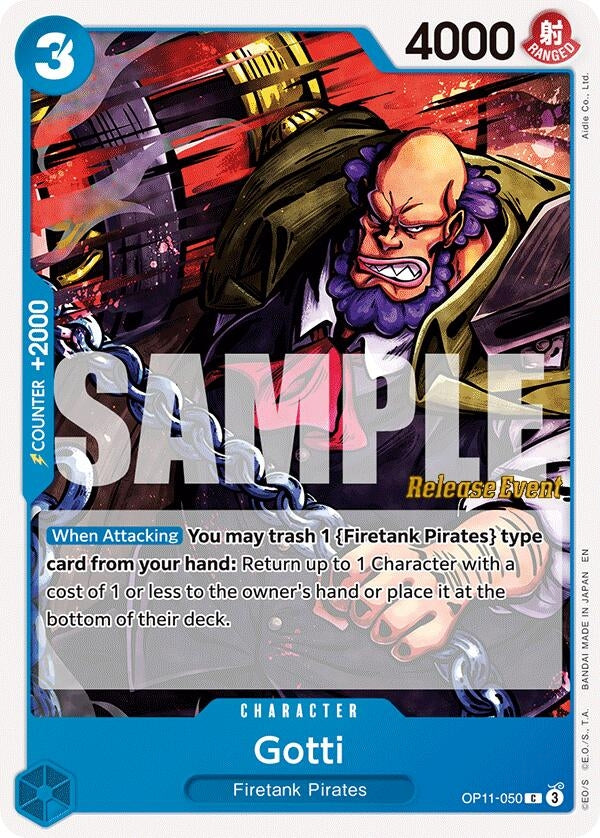 Image for Gotti (OP11-050) - One Piece Card Game