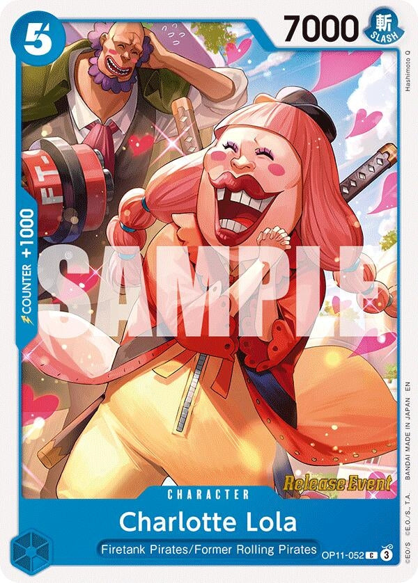 Image for Charlotte Lola (OP11-052) - One Piece Card Game