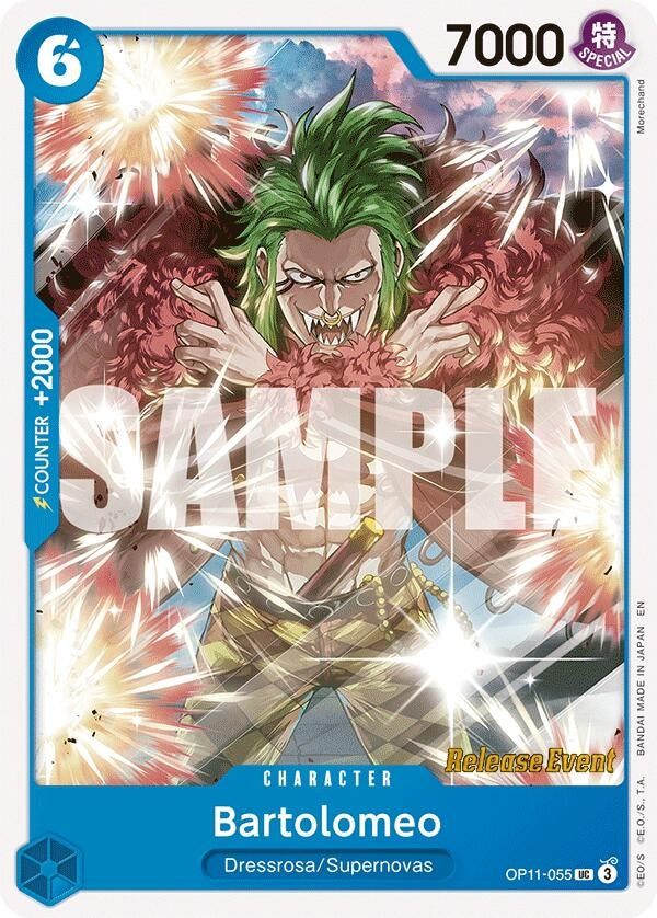 Image for Bartolomeo (OP11-055) - One Piece Card Game