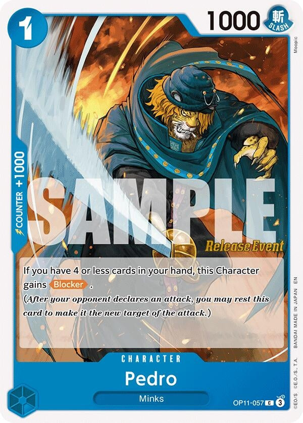 Image for Pedro (OP11-057) - One Piece Card Game