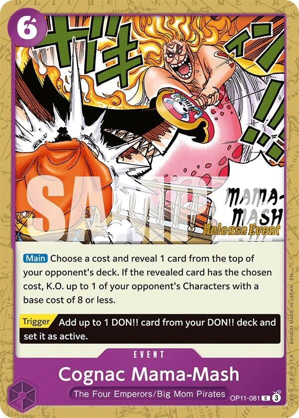 Image for Cognac Mama-Mash (OP11-081) - One Piece Card Game