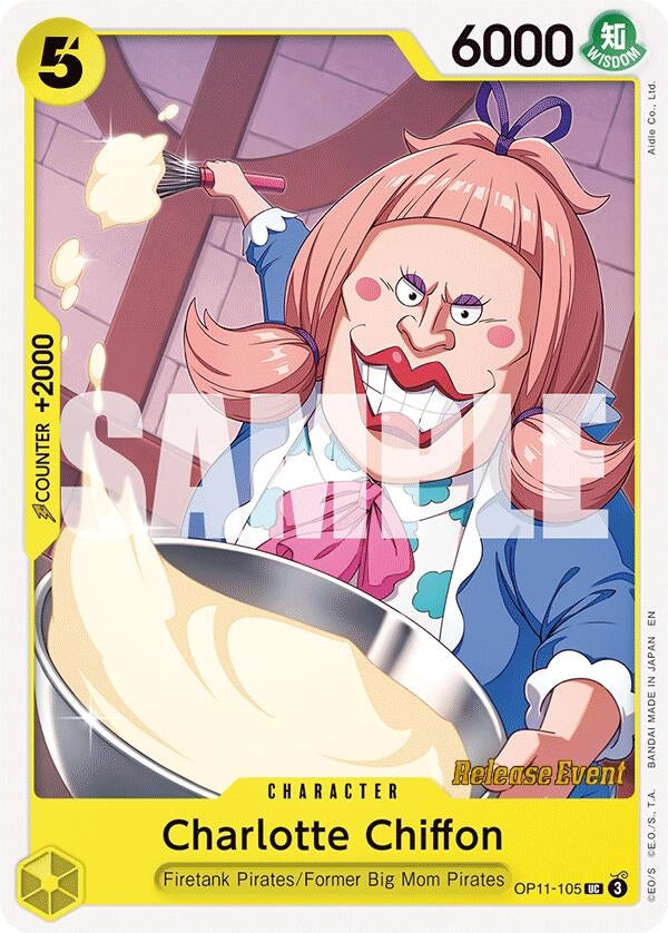 Image for Charlotte Chiffon (OP11-105) - One Piece Card Game