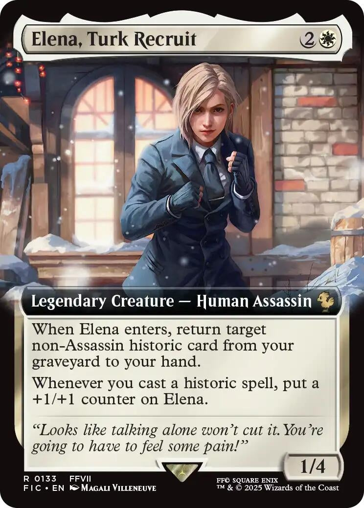 Elena, Turk Recruit (Extended Art) (133) (FIC)