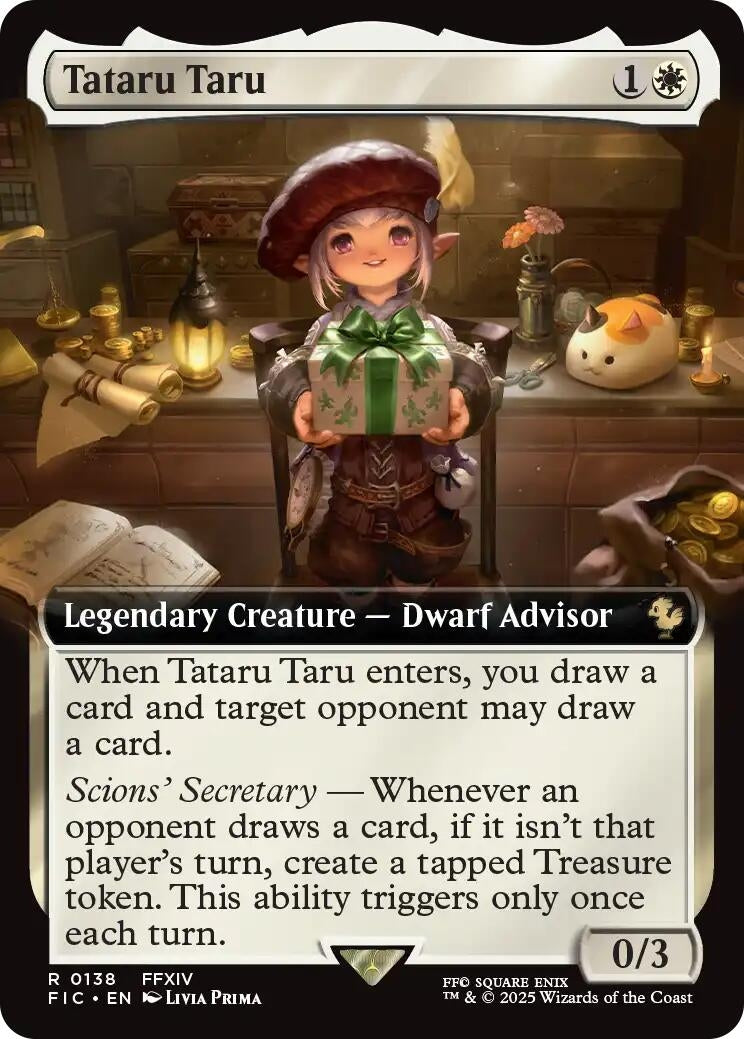 Image for Tataru Taru (Extended Art) (138) (FIC) - Magic: The Gathering