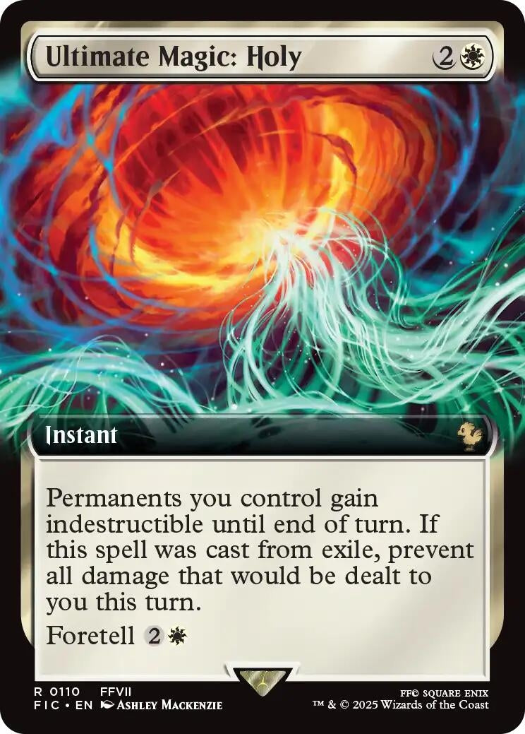 Image for Ultimate Magic: Holy (Extended Art) (110) (FIC) - Magic: The Gathering