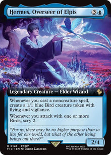 Image for Hermes, Overseer of Elpis (Extended Art) (141) (FIC) - Magic: The Gathering