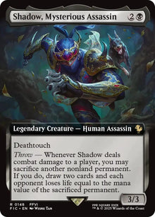 Shadow, Mysterious Assassin (Extended Art) (148) (FIC)