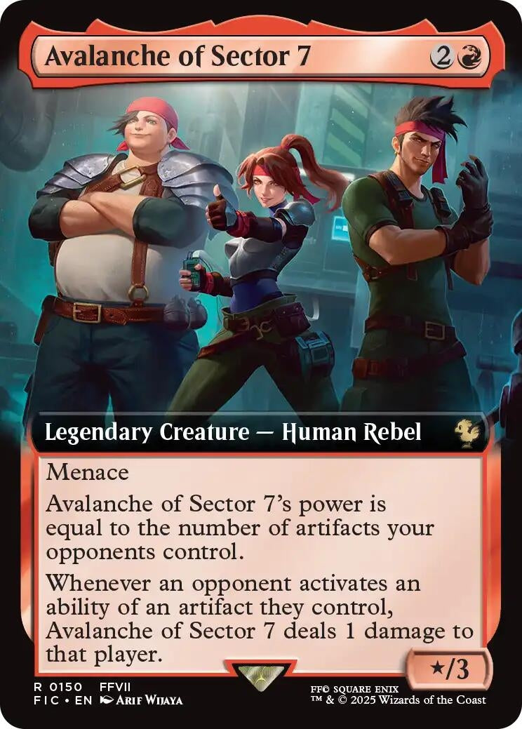 Avalanche of Sector 7 (Extended Art) (150) (FIC)