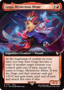 Gogo, Mysterious Mime (Extended Art) (153) (FIC)